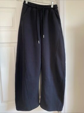 Elleven Women's Wide Leg Yoga Pants - Black- XS